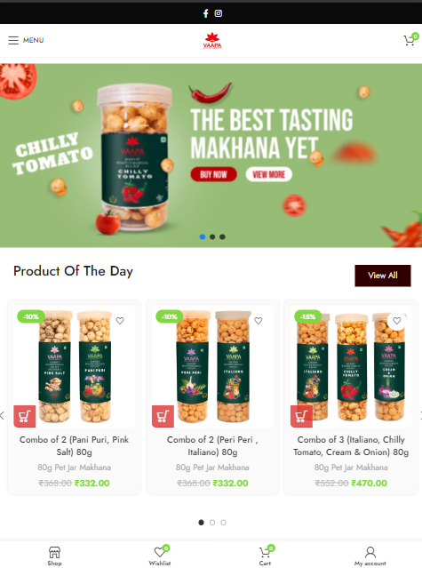 Ecommerce Website